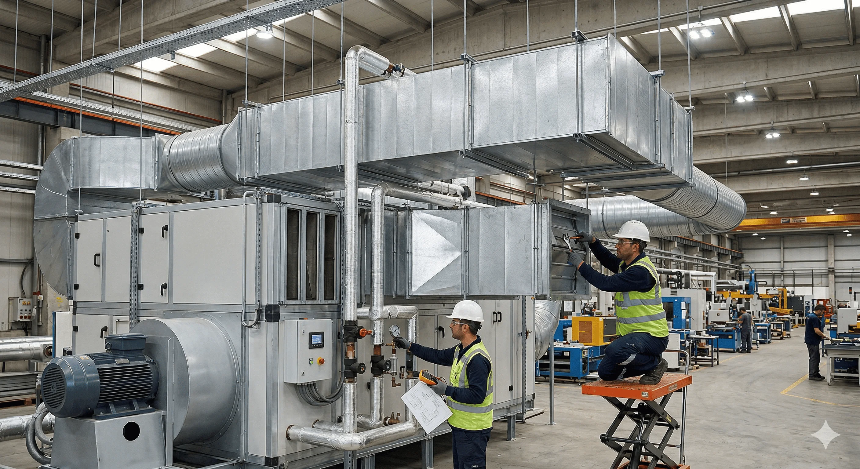 Endüstriyel Klima Tesisatı Projesi